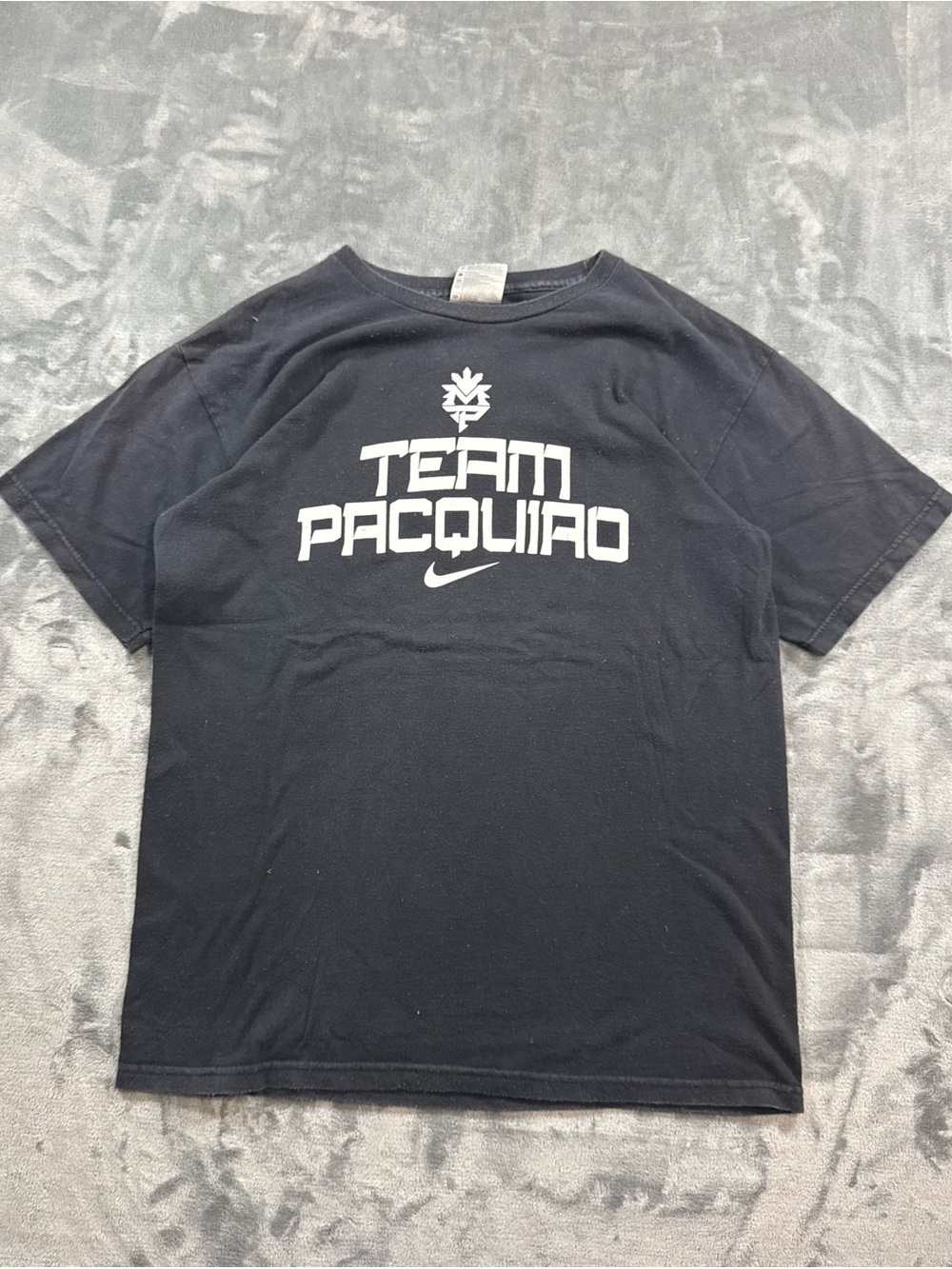 Nike Team Pacquiao Black Graphic Tee - Men's